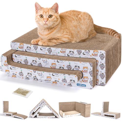 Solución Definitiva para Gatos: El Rascador de Cartón que Salva Tus Muebles