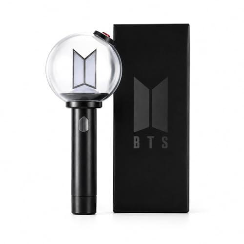 KPOP HEAVEN B.T.S Official LIGHTSTICK VER.4 + 7 tarjetas fotográficas oficiales y 3 tarjetas fotográficas adicionales