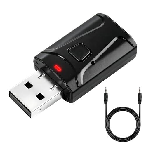 Adaptador Bluetooth 5.0 Transmisor Receptor 2 en 1