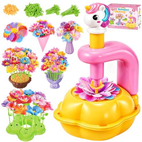 El arte de crear: descubre el kit de manualidades florales para niños