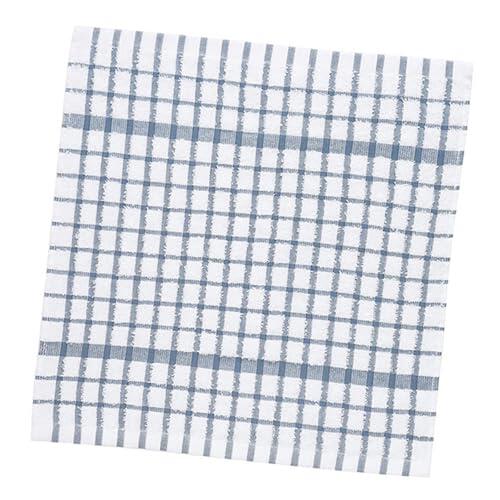 PANGBOER Toalla de cocina clásica de algodón con diseño de tejido, alta absorción y cómoda para el uso diario, toalla de baño