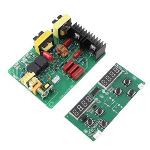Naroote Máquina de Limpieza por Ultrasonidos, Placa de Circuito, Limpiador Profesional de 60W 40KHZ, Bricolaje para Limpieza de Componentes Electrónicos de Fábrica