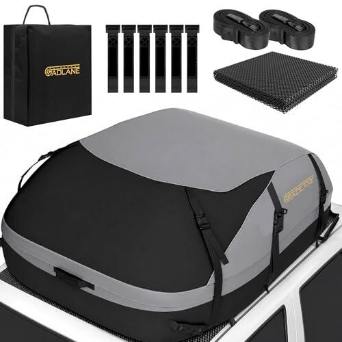 Maximiza el espacio de tu coche con la bolsa de techo GADLANE de 550L