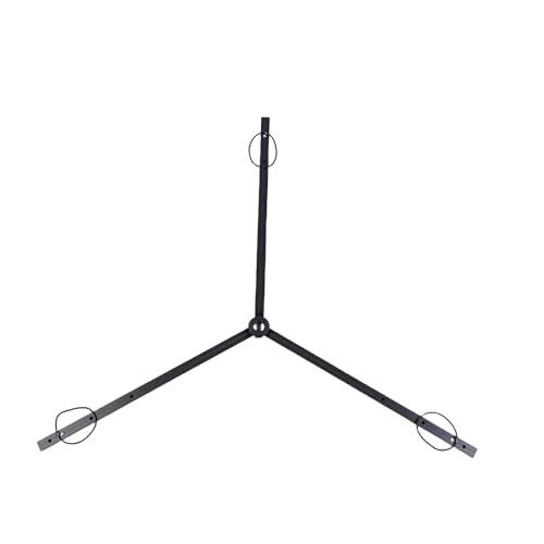 SIXRUN Estabilizador de Trípode de Aluminio, Guía de Piso Estabilizador de Trípode Plegable con Patas Anodizadas, TamañO Plegado de 60 Cm, Soporte de Pies O Loop para Equipos de Topografía Fotográfica