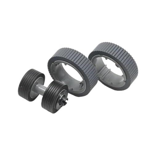 Juego de Rodillos de Recogida y Freno de escáner Compatible con fi-7460, fi-7480, fi-7140, fi-7240, fi-7120, fi-7125, fi-7160, fi-7260, fi-7280 (Incluye PA03710-0001 y PA03670-0002)(Whole Roller Kit)