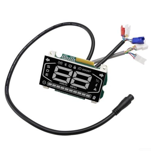 Unidad de controlador de pantalla digital ZT3 Pro con nivel de potencia de velocidad y visualización de estado de modo y construcción de plástico (instrumento)