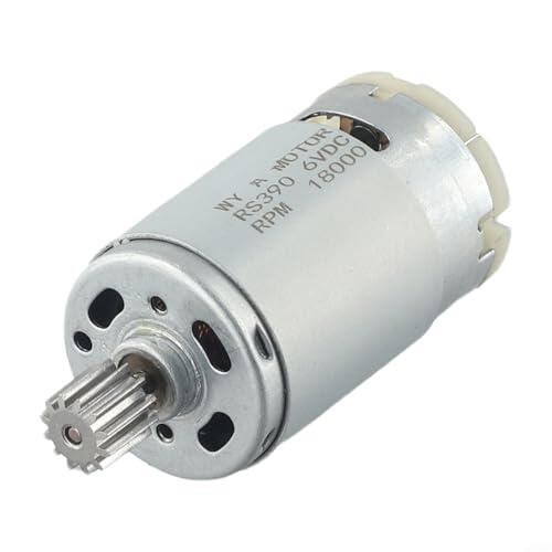 Motor eléctrico para niños RS550 RS390 RS380 12V 6V DL555 24V con engranaje de 12 dientes, rotación de alto rendimiento de hasta 23000 rpm, múltiples opciones de voltaje