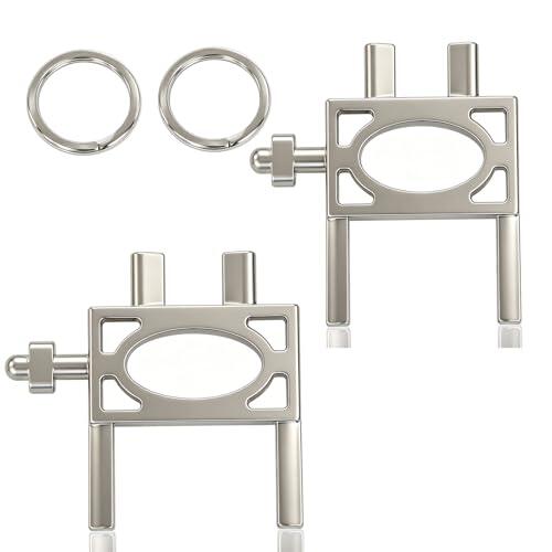 Llave dispensadora universal 3 en 1 de aleación de zinc compatible con Kimberly-Clark #77412, ideal para baños, oficinas e instalaciones públicas, paquete de 2