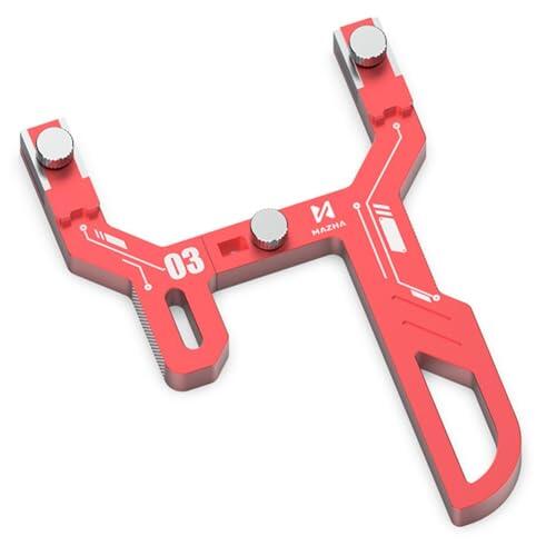 Jnchdghwa Herramienta de Pulido Curva T0003, Capacidad de Sujeción de 1,0-15 Mm, para Modelismo, Manualidades, Pasatiempos, Modelado, Herramienta Manual, Rectificadora de Precisión CNC.