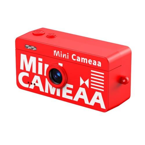 Jnchdghwa Cámara de Acción Mini M9 con (1080P), Estilo Retro, Pequeña, Grabadora de Video