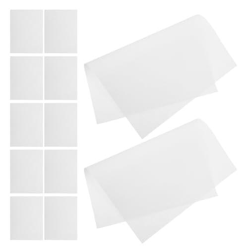 COHEALI 60 Piezas Papel Secante para Flores Prensadas Blanco Ultrafino de Tejido Ligero Alta Absorción de Humedad para Arte DIY y Secado de Plantas 60 Hojas