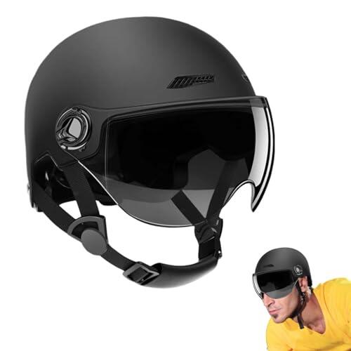 Casco Patinete Eléctrico para Adulto, Casco De Skate Adulto, Ca SCO Patinete Eléctrico, Casc o De Bicicleta para Hombre,Liberación Rápida para Hombres Adultos Familia Amigos Compañeros ,54-62CM