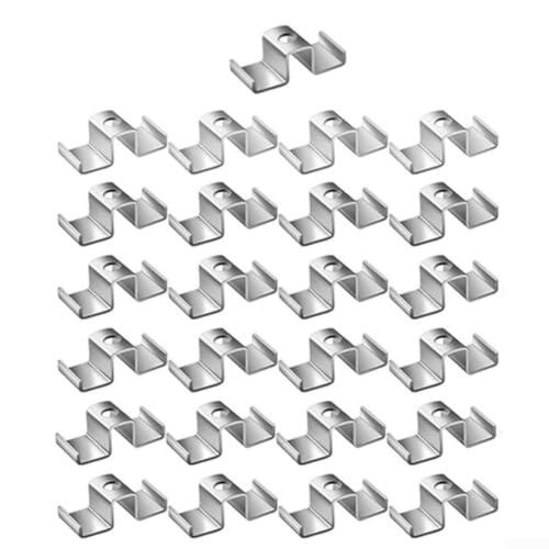 Clips de Acero Galvanizado: Solución Definitiva para Fijación de Rejillas Metálicas