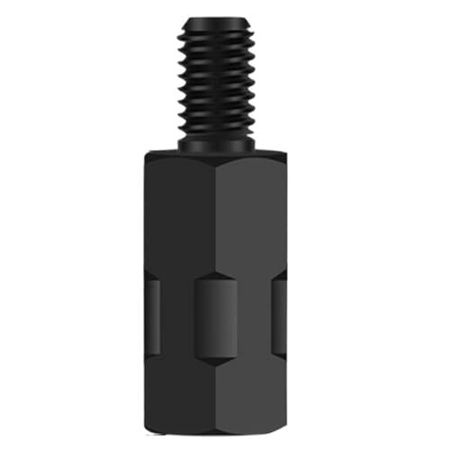 Tornillo de elevación universal para espejo retrovisor de motocicleta - Adaptador dee espejo acero inoxidable | Antidóntico ortodoncia M8 M10 | Elevadores dee extensión altura para conversión motocicl