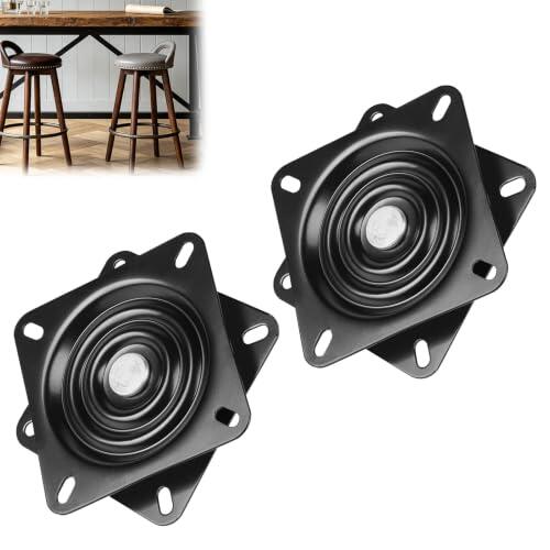 Guía Completa sobre el Plato Giratorio Universal LALAGO de 6 Pulgadas para Muebles