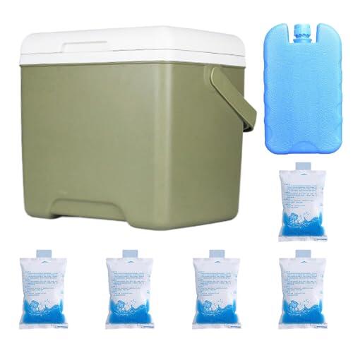 para Camping,Gran Capacidad 13,8 L Aislada y Antifugas | Portátil para Uso Exterior | para Exterior, Camping, Pesca, Tailgating, Senderismo, Playa, Viaje, Viajes por Carretera
