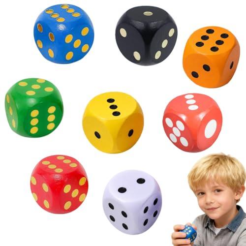 Dados de Madera Grandes: Versatilidad y Creatividad para Todo Tipo de Juegos