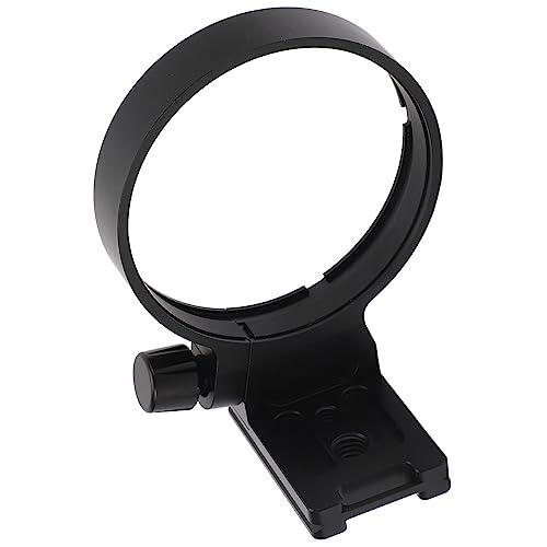 Rcniso Anillo de Montaje para Trípode con Cuello de Lente, Mecanizado CNC, Montura de Lente Giratoria, Aleación de Aluminio Liviana para Lentes de 100-400 Mm