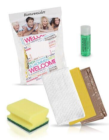 KIT DE BIENVENIDA PARA COCINA 40 uds