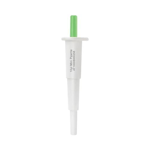 Pipeta ligera de volúmenes fijos pequeños para muestreo preciso, construcción ABS, 10 ul-200 ul, pipetas pequeñas