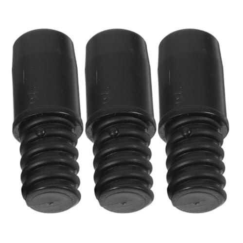 Hemobllo Kit de 3 Piezas de Repuesto Punta Roscada de Plástico para Mango de Fregona y Escoba, Diseño Duradero para Reparación en Hogar y Oficina