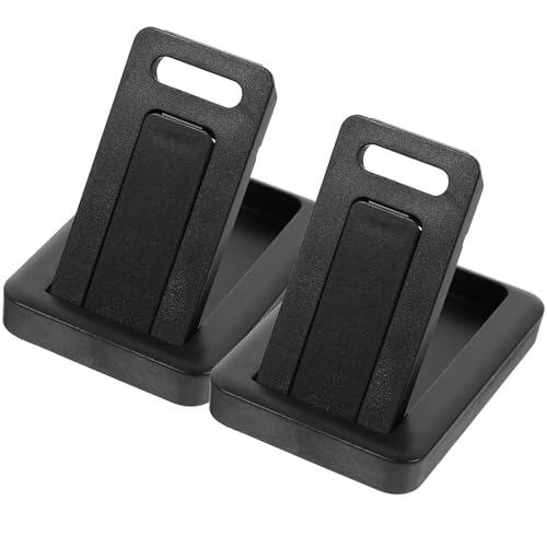 LAPYAPPE Soporte Portátil para Computadora Refrigeración, Plegable y Antideslizante, Hecho de Plástico y Silicona, Soporte Estable y Portátil Adecuado para Hogares y Cafés, Paquete de 2