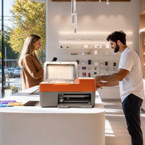 Máquina 2 En 1 Para Cortar Protectores De Pantalla De Smartphone Y Laminar Automáticamente, Con Pantalla Táctil Inteligente De 5,5 Pulgadas, Ideal Para Talleres De Reparación, Tiendas De Accesorios