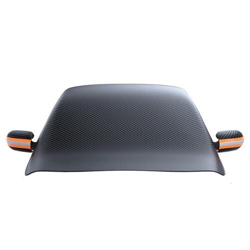 Dioche Cubierta para Parabrisas de Coche para Nieve y Hielo – Protector Magnético de Parabrisas Delantero Premium con Ventana Lateral y Cobertura de Espejo Retrovisor para la Mayoría de Vehículos