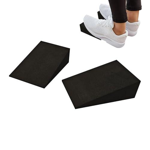 Tabla Inclinada Con Cuña De Espuma EVA - Camilla Para Pantorrillas Y Tabla Inclinada Para Yoga | Rampa De Estiramiento De Piernas Y Pies | Tableros Inclinados Portátiles De La Aptitud Para El Gimnasio