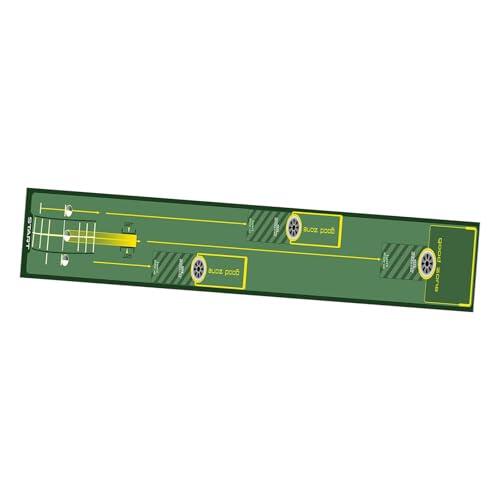 Wswqop Alfombra de Golf para Entrenamiento Plegable Portátil con Tapete Profesional de Poliéster Resistente para Mejorar Habilidades Y Práctica Adecuada para, Style C