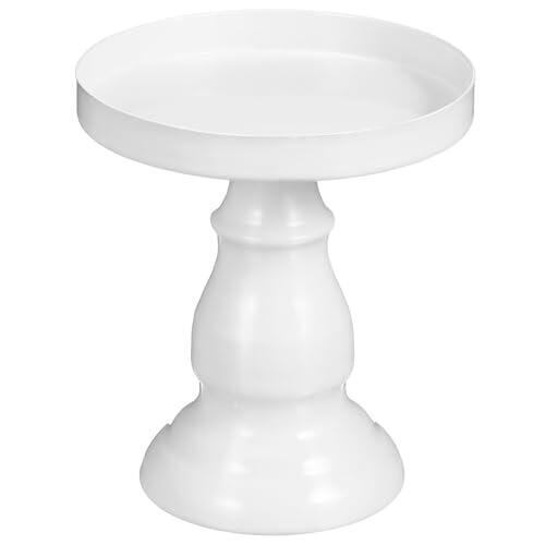 Cabilock Bandeja para Tartas Soporte Delicado para Postres y de Aleación de Color Diseño Elegante y Simple, Adecuado para Uso en Fiestas y Bodas