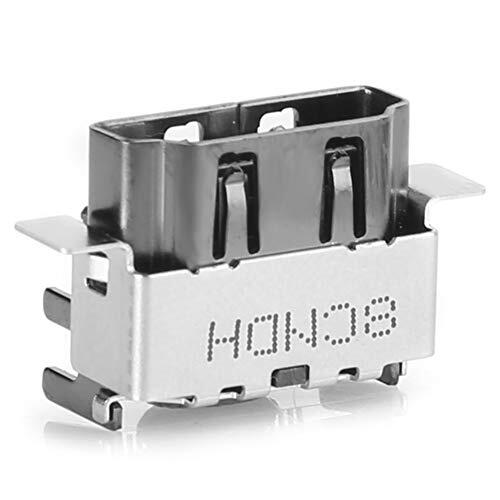ZDETGU Reemplazo de Puerto de Enchufe de 1080p para Conector Metálico de Alta Definición One X con Diseño y Equipo de Juego Estable (#1)