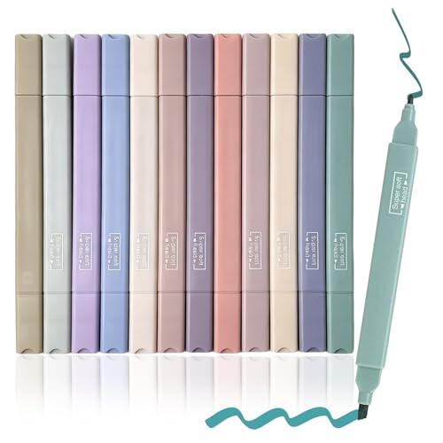 El arte de organizar: análisis de los subrayadores pastel de doble punta EnixwH
