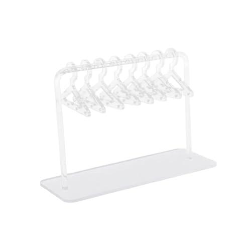 kesurpae Estante de almacenamiento para aretes, accesorio de decoración de escritorio, organizador de aretes único para niñas y mujeres, soporte de exhibición de de acrílico