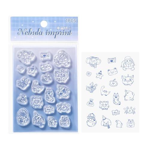 Decorativo Para Diario - Pizarra Acrílica, Herramienta De Patrón De Silicona Incluida, Diseño De Alineación Claro, Accesorio Artesanal Para Impresiones Lisas | Para Scrapbooki