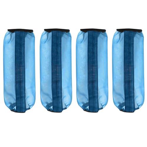 Genérico Botas Anti-Moscas para Caballo - Nylon 40x33x0.5cm. Juego De 4 Mallas De Patas para Equinos. Polainas Elásticas Equinas Tipo Carreras Libertad Establo Competición Deportes Entrenamiento Ra