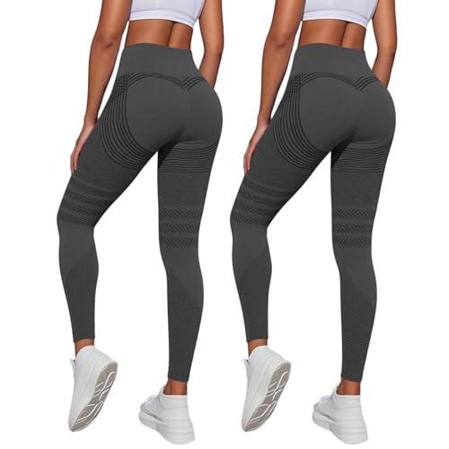 2 Pack Viva Cuerpo Leggings 3D Anticelulíticos Mujer,Leggings Anticelulitis Compresión Lipedema,Leggins Anti Celulitis Deportivos Push Up, Mallas Anticelulitis Mujer Reductores Lipedema