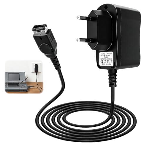 Cargador Adaptador para Nintendo DS y Game Boy Advance SP 5V 0,5A 1,5M