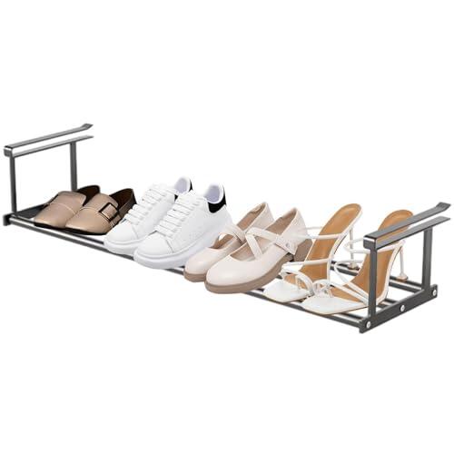 Genérico Extensible - Ajustable De Acero Al Carbono | Que Ahorra Espacio Para Pasillo, Entrada, Organizador De Zapatos, Bolsas Para Ropa, Almacenamiento Para Dormitorio, Baño Y Cocin