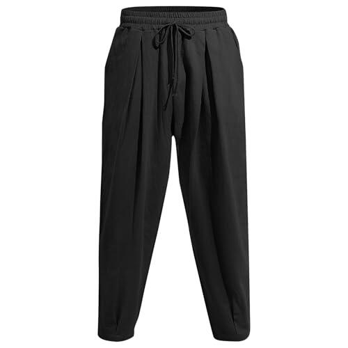 Genérico Pantalones De Trabajo, Pantalones Running Hombres Casuales Transpirables De Corte Holgado Deportivos para Deportes Al Aire Libre Y Comodidad Diaria
