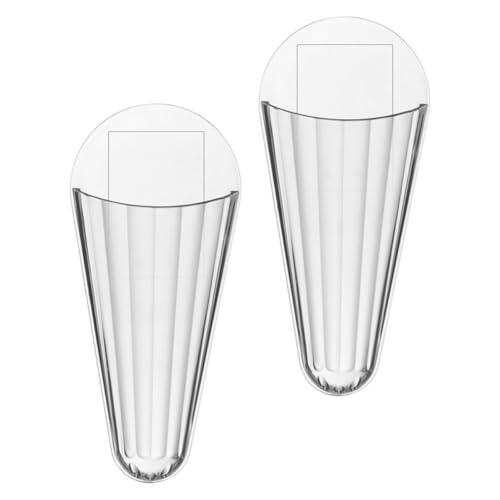 BESTYASH 2 Piezas Organizador de Pared para Tijeras de Cocina Resistente Material Pet y Adhesivo Fuerte para Almacenaje en Pared de Cocina o Escuela