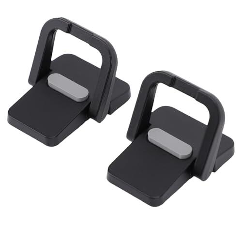 XUMIUZIY Soporte Portátil para Ordenador Portátil de Aleación de Aluminio, Refrigeración Mejorada para Escritorio, Trabajo o Viaje, 2 Soportes, 2 Adhesivos