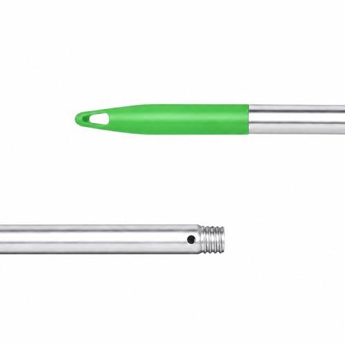 PAMEX - Palo Aluminio Anodizado 150Cm - 12 Unidades (Verde)