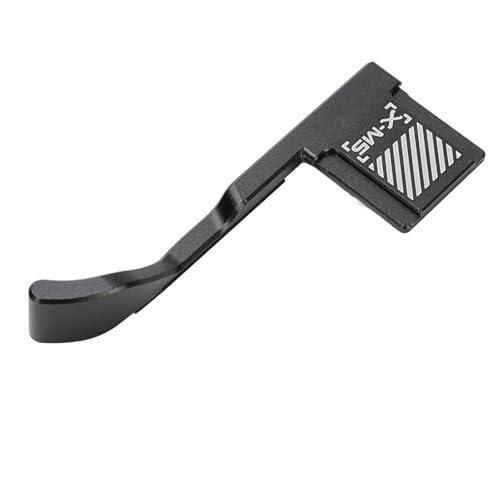 ASHATA Empuñadura para Pulgar de Aleación de Aluminio para Cámara X-M5 con Botón Disparador Empuñadura Protectora para Pulgar hacia Arriba para Sesiones de Fotografía (Black)
