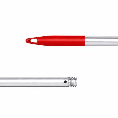 PAMEX - Palo Aluminio Anodizado 150Cm - 12 Unidades (Rojo)