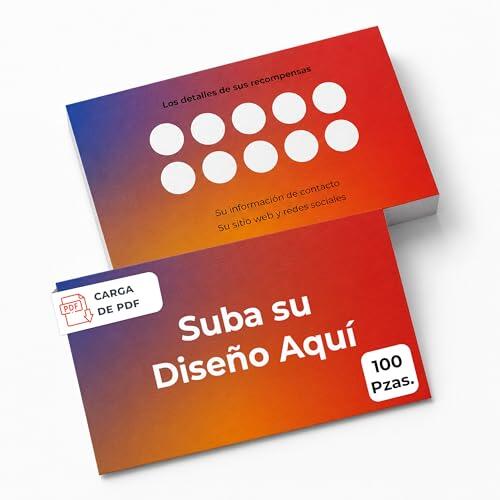 Fideliza a tus clientes con tarjetas personalizadas de alta calidad