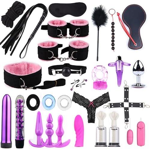 Kit De Entrenamiento De Deportes Extremos 28 Piezas Con Kit Suave Y CóModo-K + 11 (PúRpura)