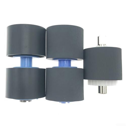 Kit de carretes separadores y alimentadores 0434B002AA para escáner Canon DR-5010C DR-6030C de repuesto para evitar atascos de papel y alimentación múltiple, ajuste preciso de ABS para oficina y