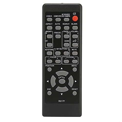 VBESTLIFE R017F Reemplazo de Control Remoto para Proyectores CPX2520 CPX253 CPX254 CPX2511 HCP2200X HCP70X, No Necesita Configuración, Rango de 33 Pies