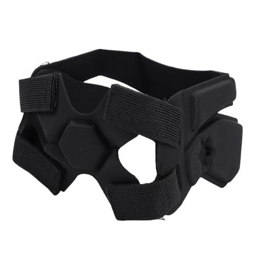 Yosoo Health Gear Casco Protector para la Cabeza de Fútbol con Acolchado de Espuma y Fibra de Poliuretano, Diadema Transpirable Ajustable con Orificios de Ventilación para Adolescentes, Fútbol,